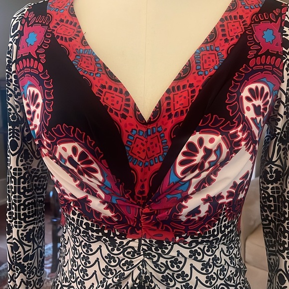 MUSE Red/Black Dress SZ 8 Y2K - Picture 2 of 16